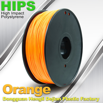 Markerbot, filamento del sistema de prevención de intrusiones basado en host de los materiales de la impresión de Cubify 3D color de la naranja de 1.75m m/de 3.0m m
