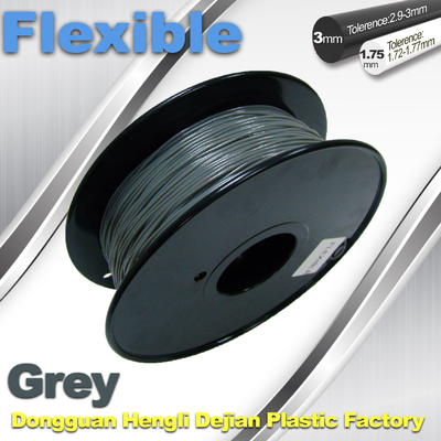 Filamento flexible inodoro fácil de utilizar de la impresión 3D, 0.8kg/rollo