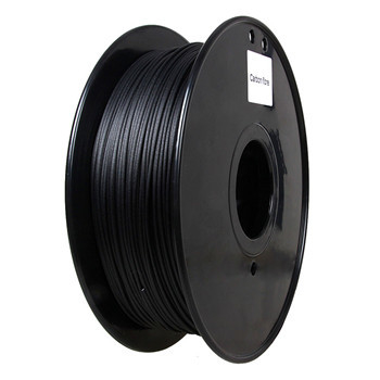 Filamento ignífugo 1,75/3,0 milímetros de la impresora de la fibra de carbono 3d de color negro