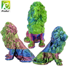 Colores de PINRUI tres en el filamento de seda del color dual del filamento para la impresora 3d