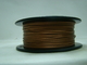 Metal el filamento de cobre natural del filamento 1,75 3.0m m del metal 3d del filamento de cobre de la impresión