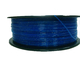 Filamento flexible 200°C - 230°C del centelleo del filamento 1,75 3.0m m de la impresora 3D del color azul