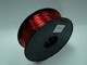 Filamento flexible 1,75/3,0 milímetros de la impresión 3d de TPU rojo y transparente