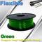 Filamento flexible verde de la impresora 3D de 0.8kg/del rollo respetuoso del medio ambiente