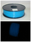 Resplandor de alta resistencia del filamento del PLA de 1.75m m 3m m en el filamento oscuro para la impresora 3d