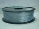 Filamento de seda de imitación, filamento 1,75/3,0 milímetros de la impresora de los compuestos 3D del polímero de color plata