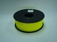 Alta precisión Fluo - filamento amarillo 1kg/carrete de la impresora del ABS 3D