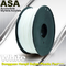 Filamento blanco del ASA/filamento anti el ultravioleta 1.75m m para la impresora 3D