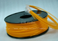 Markerbot, filamento del sistema de prevención de intrusiones basado en host de los materiales de la impresión de Cubify 3D color de la naranja de 1.75m m/de 3.0m m