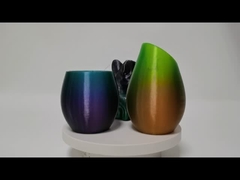 Alto arco iris 1.75m m /3.0mm, filamento flexible de la elasticidad TPU para 3D que imprime los materiales del filamento