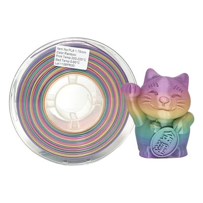 Pinrui PLA Rainbow 1.75 mm Filamento de la impresora 3D
