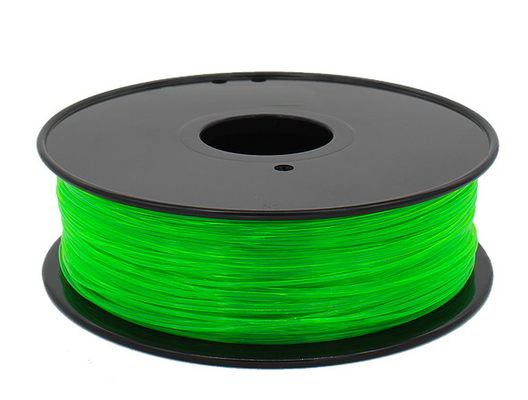 Materiales transparentes del filamento 3d del filamento 1.75m m 3m m de 1,0 kilogramos/rollo PETG