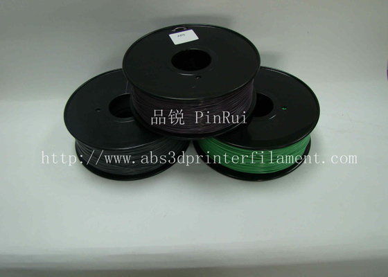 Filamento cambiante 1,75/3.0m m del color material de la impresora del ABS 3d tres colores