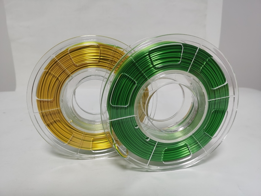 Filamento de color de viaje de doble color de seda de 250 g para filamento de pla de impresora 3D FDM