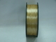 Filamento de la impresora de los compuestos 3D del polímero, 1.75m m/3.0m m, colores oro. Como el filamento de seda