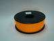 Filamento anaranjado amistoso de la impresión 3D del filamento 1.75m m Fluro de la impresora del ABS 3D de Eco