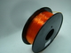Naranja 3.0m m/1.75m m filamento flexible de goma de la impresora de 1.0KG/de Rolls 3D