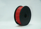 Materiales consumibles rojos 0.5KG/rollo de la impresora 1.75m m/3d del filamento de la impresora de PVB 3D
