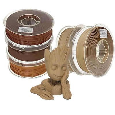 PINRUI PLA de madera de 1,75 mm y 1 kg Filamento para impresoras 3D