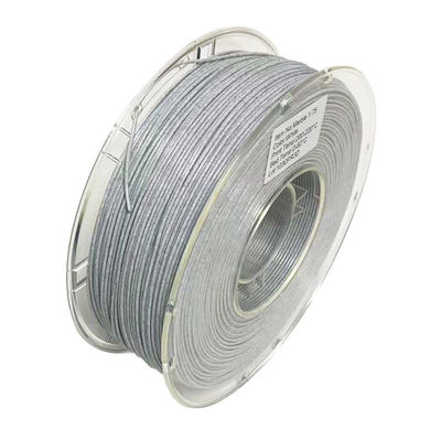 Color flexible del blanco del filamento del mármol del filamento de la impresión 3d del buen sentido simple