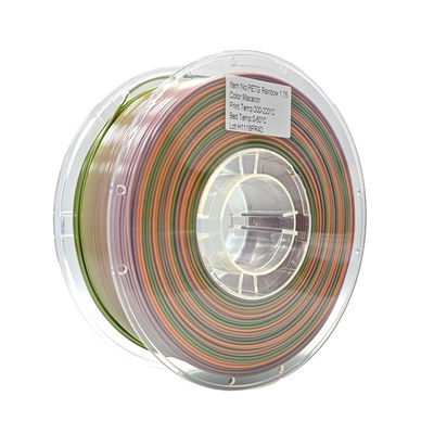 PINRUI PETG Rainbow 1.75 mm Filamento de la impresora 3D