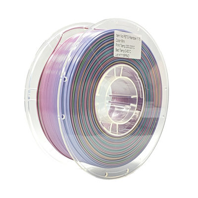 PINRUI PETG Rainbow 1.75 mm Filamento de la impresora 3D