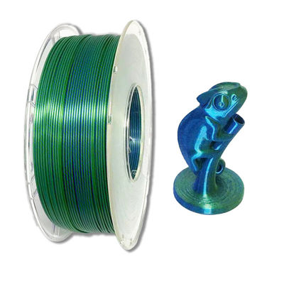 filamento dual de la impresora del color 3d, filamento de seda, filamento del pla, filamento de la impresora 3d
