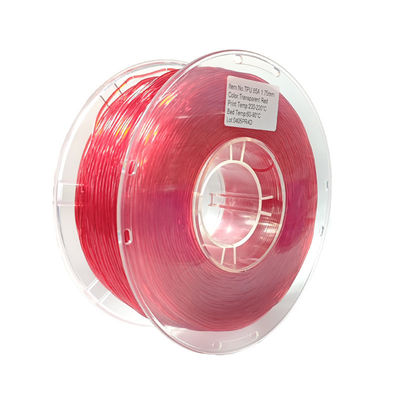 TPU de alta elasticidad 1,75 mm / 3,0 mm, filamento flexible para materiales de filamento de impresión 3D