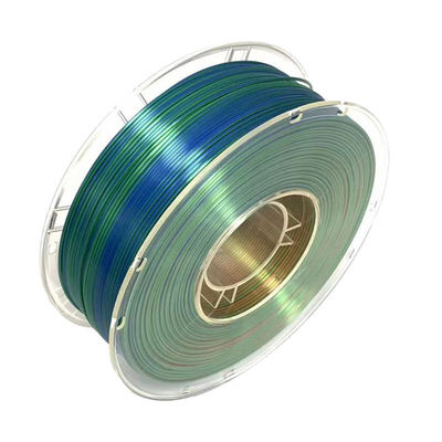 PINRUI Silk Rainbow Pla Filamento de plástico de 1.75 mm Filamentos 3D 1.75 mm Color mágico PLA Filamento de barra de plástico PLA