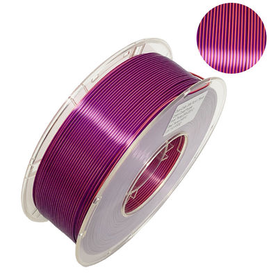 color dual de seda del filamento 1.75m m del PLA de Filament de la impresora 3d para 3d la impresora Printing