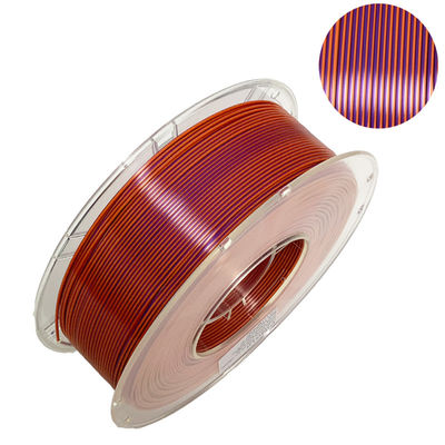 PINRUI seda de dos colores filamento, pla 1,75 mm filamento de impresora 3D, filamento 3D