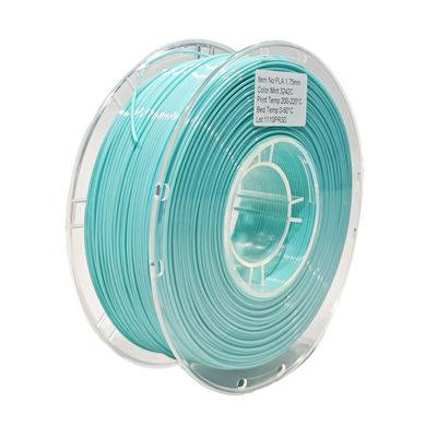 Impresora Filament del PLA 3D carrete de 1 kilogramo 1,75 milímetros de color del gris