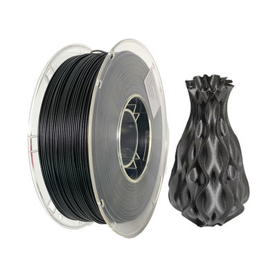 Fibra de carbono Pa-Cf Nylon 3d Filamento Pla 1,75 mm Negro Alta dureza