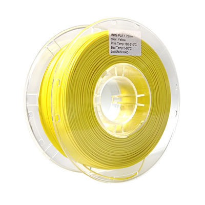 PINRUI Matte PLA 3D Filamento 1.75mm Matte White 1KG Filamento Precio adecuado para la mayoría de los filamentos de PLA