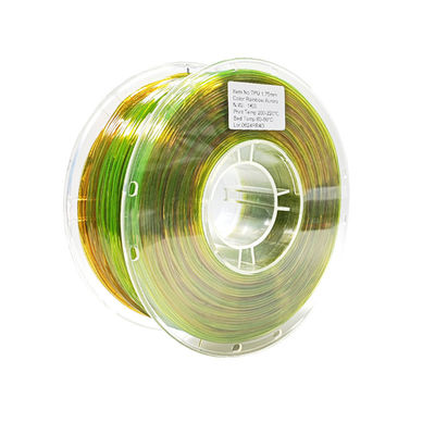 PINRUI Impresora 3D flexible Filamento verde 8 colores 1,75 mm 3 mm 1,0 kg Tipo de HP Muy flexible