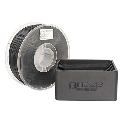 Filamento PINRUI ASA-CF con fibra de carbono: efecto, resistente a impactos, resistente a la abrasión, alta temperatura, filamento para impresora 3D
