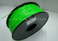 Green1.75mm modificado para requisitos particulares/3.0m m 1.0KgG/filamento de la impresora del ABS 3D del rollo