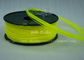 Impresora amarilla Filament 1,75, material del sistema de prevención de intrusiones basado en host 3d para la impresión 3d