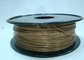 Material amistoso del PLA del filamento de la impresora del PLA 3D del cobre plateado de Eco para la impresión 3D