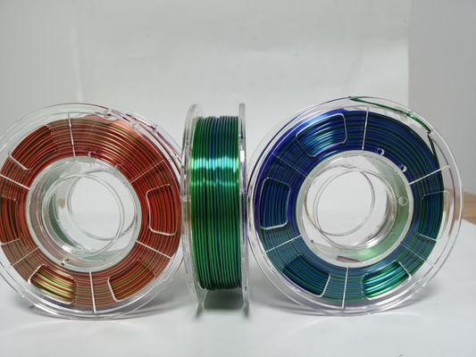 filamento transparente de la impresora 3d de 1.75m m