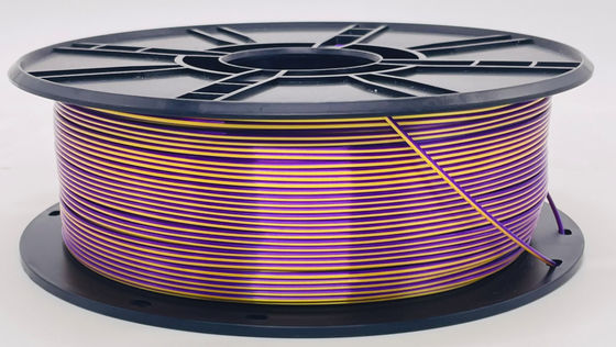 de seda/PLAfilament, filamento de seda, filamento del pla, impresora del color 3d, material del pla