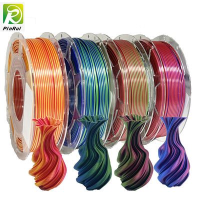 Impresora 3D de seda de 1,75 mm de doble color con filamento de pla 2 colores