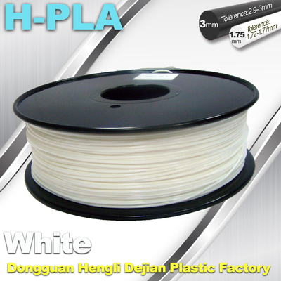 Filamento 1.75m m 1.3kg/rollo del PLA del filamento de la impresora de la resistencia 3D de la temperatura
