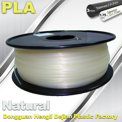 Filamento transparente liso del PLA filamento de la impresión 3d de 1.75m m/de 3.0m m
