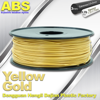 Material colorido suave del filamento del ABS de la impresión 3d de 1.75m m/de 3.0m m para las impresoras 3d
