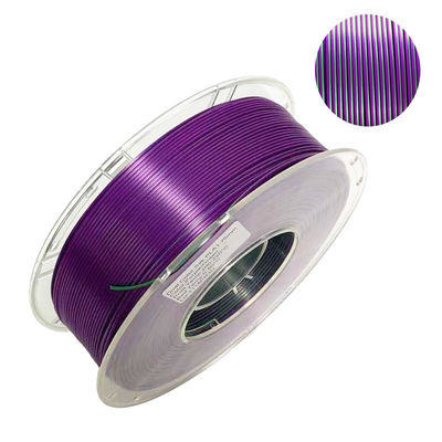 PINRUI seda de dos colores filamento, pla 1,75 mm filamento de impresora 3D, filamento 3D